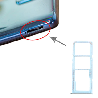 Samsung Galaxy A71 SIM Card Tray, Micro SD Card Tray & SIM Card Tray (Blue) - Compatible with Galaxy A51