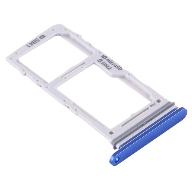 Samsung Galaxy Note10+ SIM Card Tray + Micro SD Card Tray (Blue) - Replacement Part, Compatible & Checked