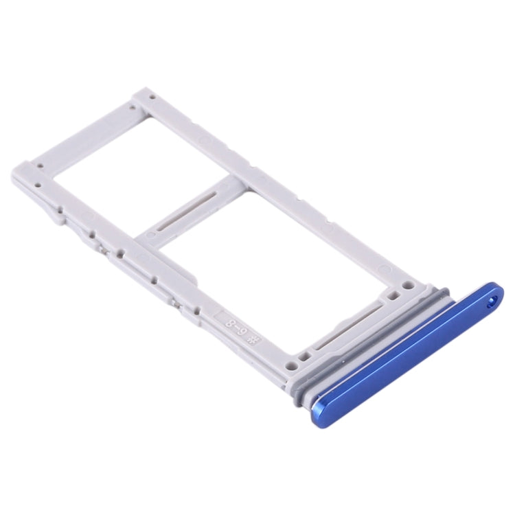 Samsung Galaxy Note10+ SIM Card Tray + Micro SD Card Tray (Blue) - Replacement Part, Compatible & Checked