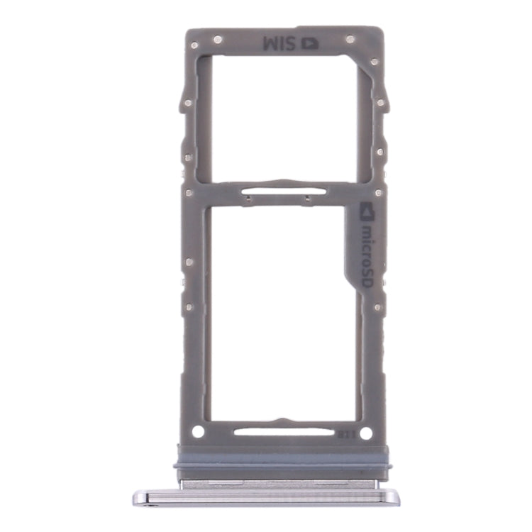 Grey SIM Card Tray & Micro SD Card Tray for Samsung Galaxy Note10+ - Replacement Part