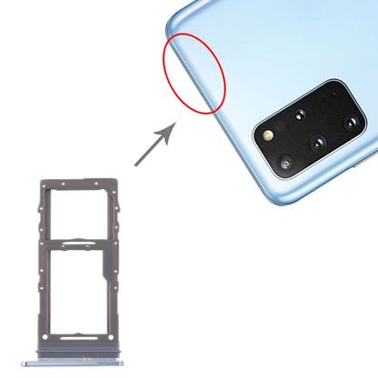 Samsung Galaxy S20+ / S20 Ultra SIM & Micro SD Card Tray Replacement (Blue) - Compatible & Fully Functional