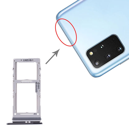 Samsung Galaxy S20+ / S20 Ultra SIM Card Tray & Micro SD Card Tray (Black) - Replacement Part