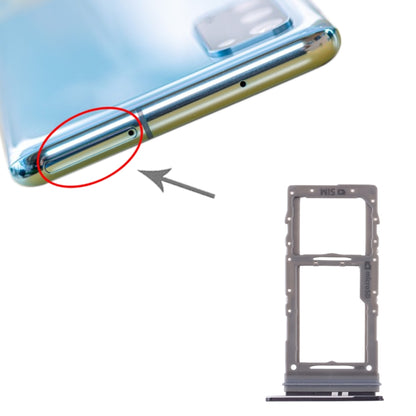 Samsung Galaxy S20 Black SIM Card Tray & Micro SD Card Tray - Replacement Part for Perfect Fit