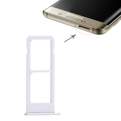 Silver SIM Card Tray for Samsung Galaxy S6 Edge Plus / S6 Edge+ (G9280) - Replacement Part