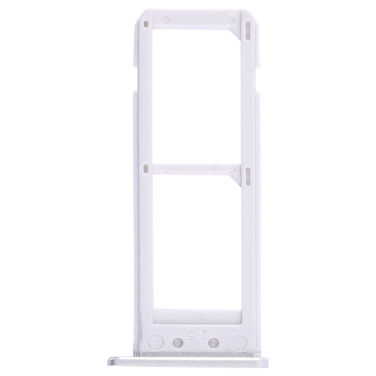 Silver SIM Card Tray for Samsung Galaxy S6 Edge Plus / S6 Edge+ (G9280) - Replacement Part
