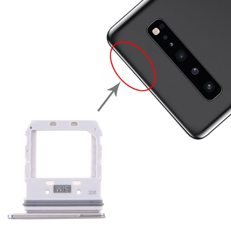 Grey SIM Card Tray for Samsung Galaxy S10 5G - Perfect Replacement, Checked & Ready to Install