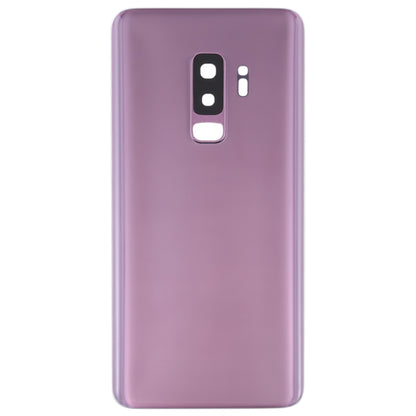 Purple Back Cover Replacement for Samsung Galaxy S9+ with Camera Lens Frame - Professional Installation Recommended