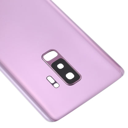 Purple Back Cover Replacement for Samsung Galaxy S9+ with Camera Lens Frame - Professional Installation Recommended