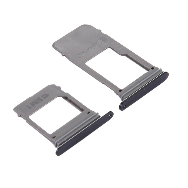 SIM Card Tray & Micro SD Card Tray for Samsung Galaxy A5 (2017) / A520 & A7 (2017) / A720 - Black