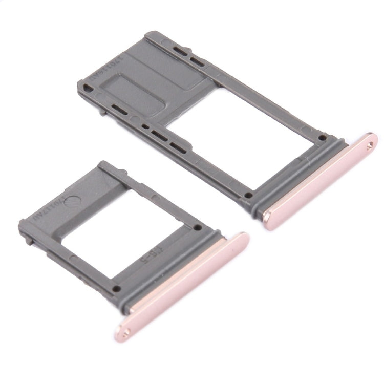 Pink SIM Card Tray & Micro SD Card Tray for Samsung Galaxy A5 (2017) / A520 & A7 (2017) / A720 - Replacement Part