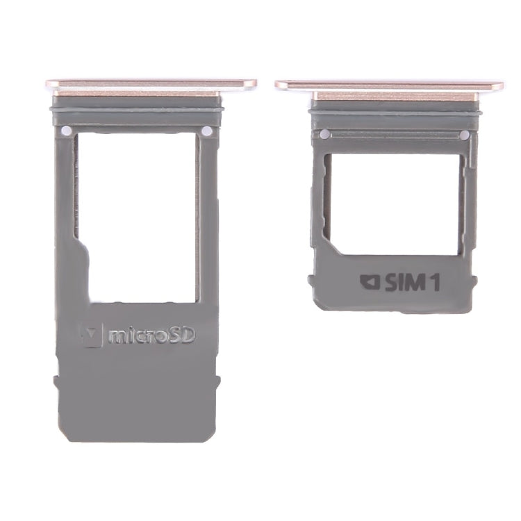 Pink SIM Card Tray & Micro SD Card Tray for Samsung Galaxy A5 (2017) / A520 & A7 (2017) / A720 - Replacement Part