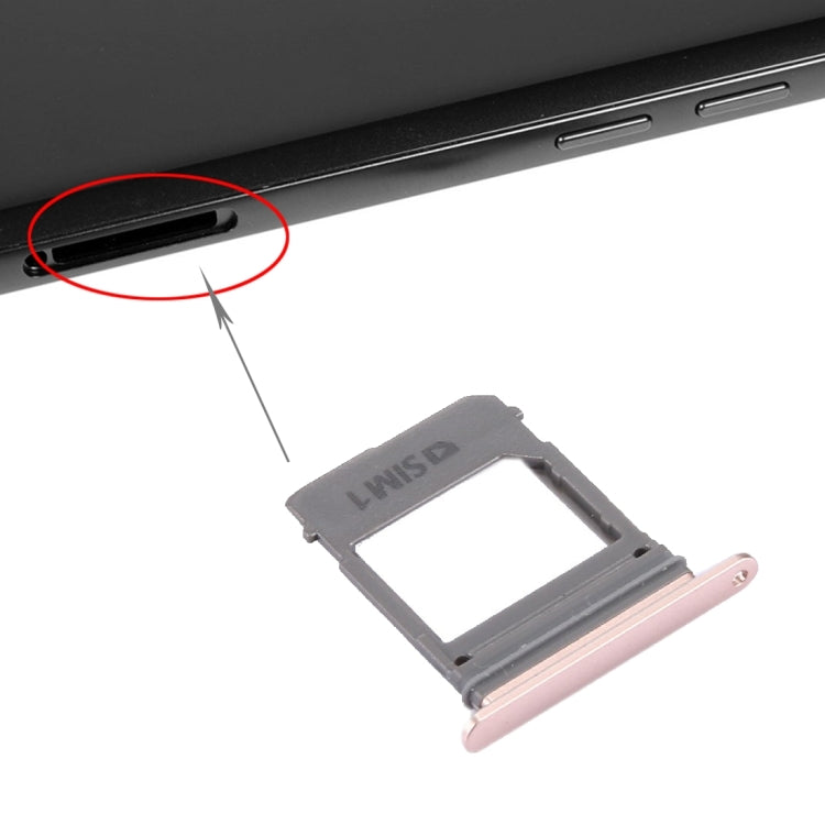 Pink SIM Card Tray & Micro SD Card Tray for Samsung Galaxy A5 (2017) / A520 & A7 (2017) / A720 - Replacement Part