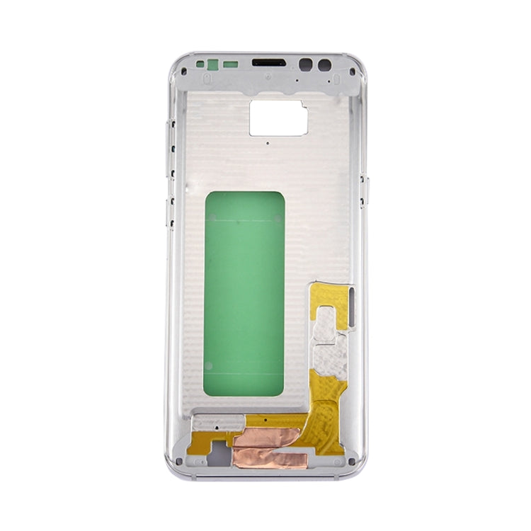 Silver Middle Frame Bezel Replacement for Samsung Galaxy S8+ (G9550/G955F/G955A) - Fully Compatible