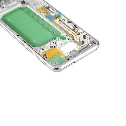 Silver Middle Frame Bezel Replacement for Samsung Galaxy S8+ (G9550/G955F/G955A) - Fully Compatible
