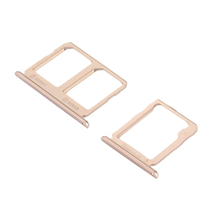 Gold SIM Card Tray & Micro SD Card Tray for Samsung Galaxy C9 Pro / C9000 - High Quality Replacement