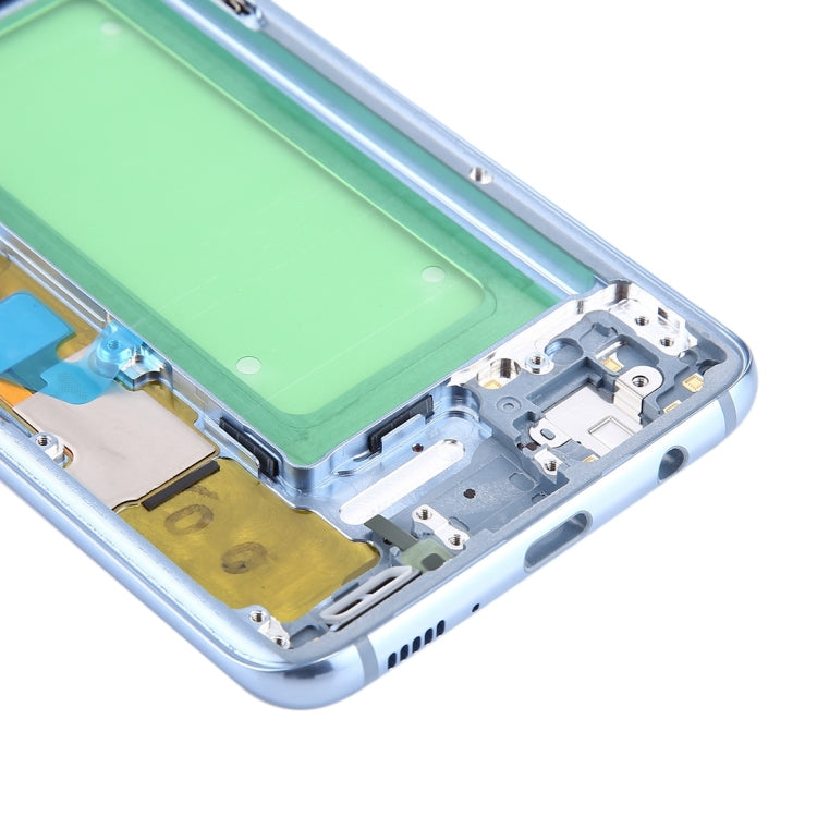 Blue Middle Frame Bezel Replacement for Samsung Galaxy S8 / G9500 / G950F / G950A - Quality Assurance Included