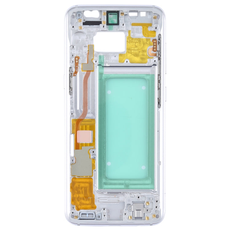 Silver Middle Frame Bezel for Samsung Galaxy S8 / G9500 / G950F / G950A - Compatible Replacement Part