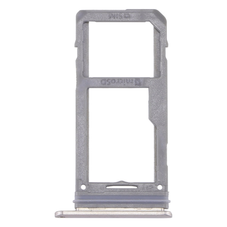 Silver SIM / Micro SD Card Tray for Samsung Galaxy Note 8 - Replace Your Broken Tray, Professional Installation Recommended