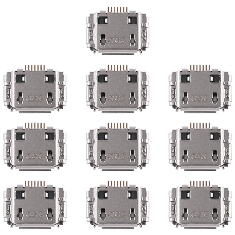 High-Quality Charging Port Connector for Samsung Galaxy Note N7000, i9220, S5830 - 10 Pack