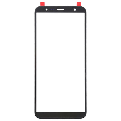 Replacement Outer Glass Lens for Samsung Galaxy J4+, J6+ & J610 - Black Front Screen Repair Component