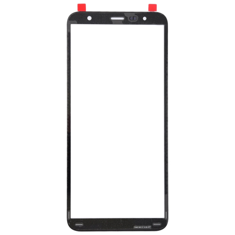 Replacement Outer Glass Lens for Samsung Galaxy J4+, J6+ & J610 - Black Front Screen Repair Component