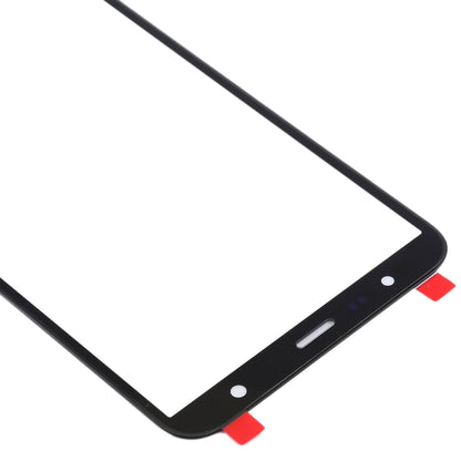 Replacement Outer Glass Lens for Samsung Galaxy J4+, J6+ & J610 - Black Front Screen Repair Component