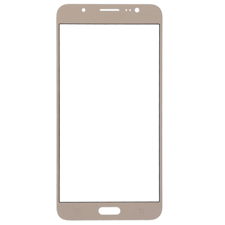 Gold Front Screen Outer Glass Lens for Samsung Galaxy J7 (2016) J710F/J710FN/J710M/MN/J7108 - Replacement Part