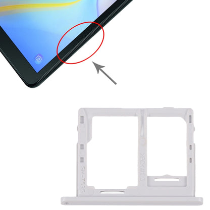 Samsung Galaxy Tab A 10.5" T595 4G SIM & Micro SD Card Tray Replacement (White) - Compatible with T590
