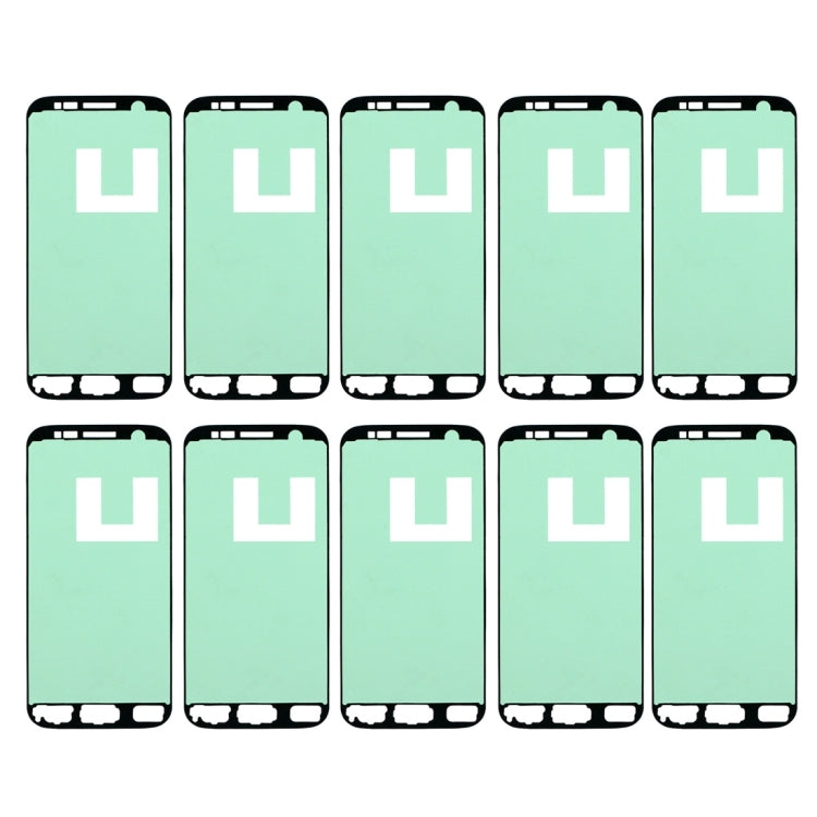 High-Quality 10pcs Front Housing Adhesive for Samsung Galaxy S7 / G930 - Ideal Replacement Sticker