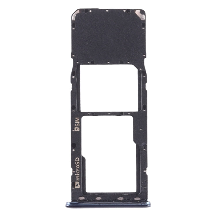 Black SIM Card Tray + Micro SD Card Tray for Samsung Galaxy A7 (2018) / A750F - Replacement Part