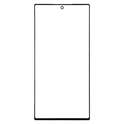 Replacement Black Front Screen Outer Glass Lens for Samsung Galaxy Note 10 - Compatible, Precise Fit