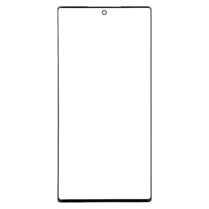Replacement Black Front Screen Outer Glass Lens for Samsung Galaxy Note 10 - Compatible, Precise Fit