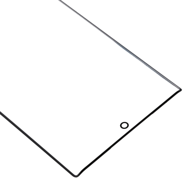 Replacement Black Front Screen Outer Glass Lens for Samsung Galaxy Note 10 - Compatible, Precise Fit