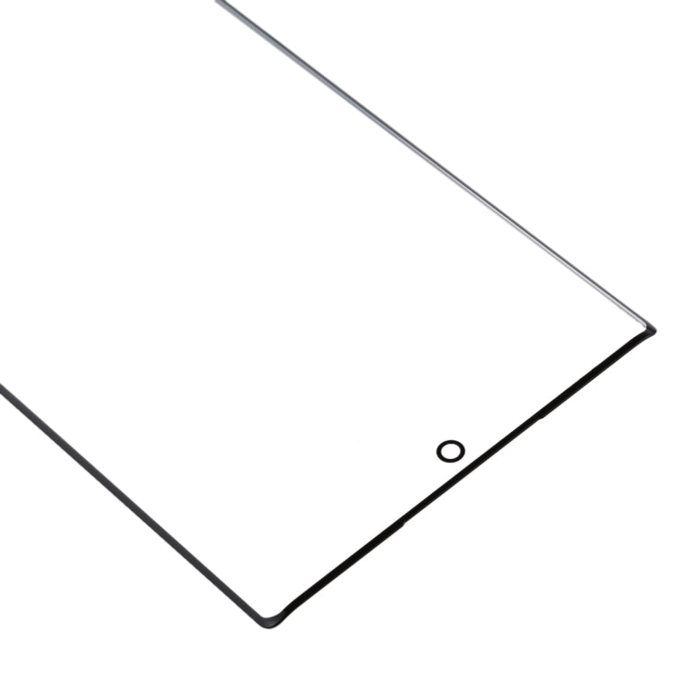 Replacement Black Front Screen Outer Glass Lens for Samsung Galaxy Note 10+ - Compatible & Tested