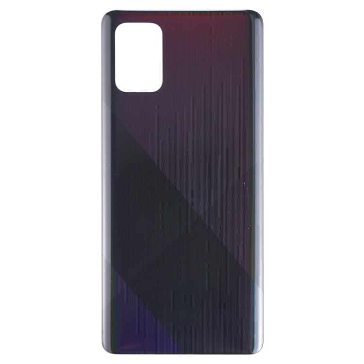 Original Black Battery Back Cover Replacement for Samsung Galaxy A71 - Professional Installation Recommended