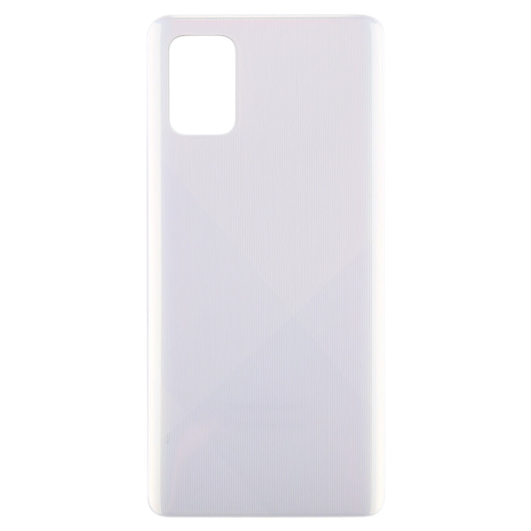 Original White Battery Back Cover for Samsung Galaxy A71 - Perfect Replacement, Professional Installation Recommended
