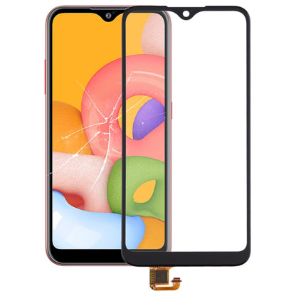 Black Touch Panel Replacement for Samsung Galaxy A01 / A21 - ESD Safety Tested, Fragile Component