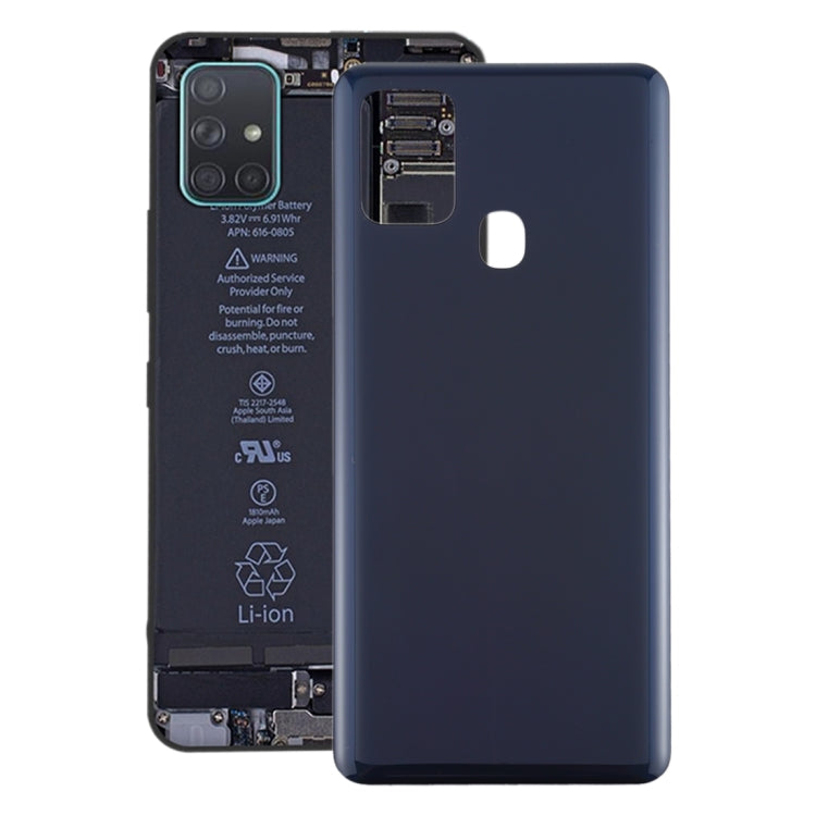 Samsung Galaxy A21s Replacement Back Cover (Black) - Perfect Fit, Quality Checked, Professional Installation Recommended