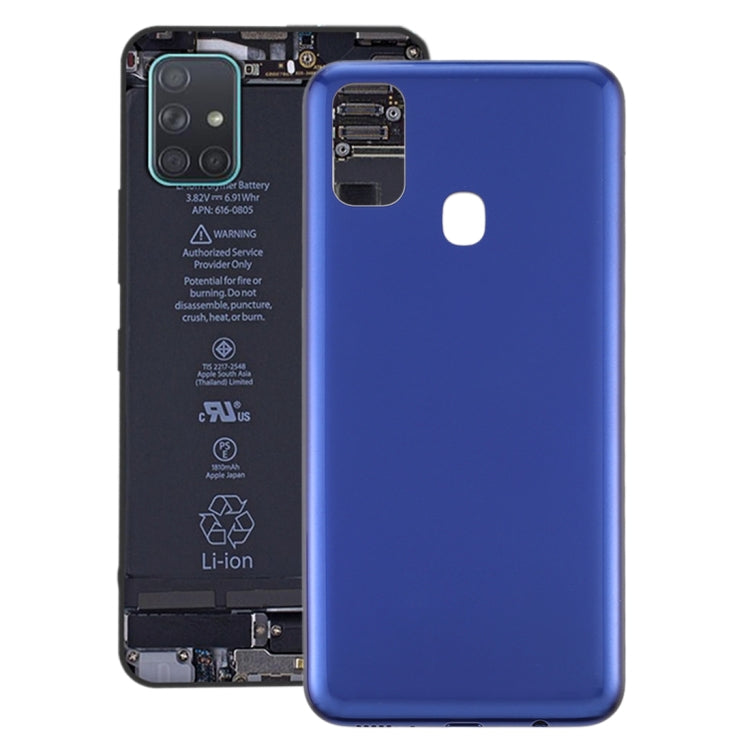 Samsung Galaxy M21 SM-M215F Dark Blue Battery Back Cover Replacement - Compatible & Quality Checked