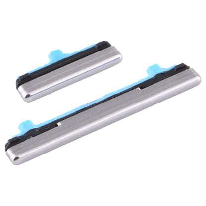 Samsung Galaxy Note10 Replacement Power & Volume Control Buttons (Silver) - Compatible & Fully Functional