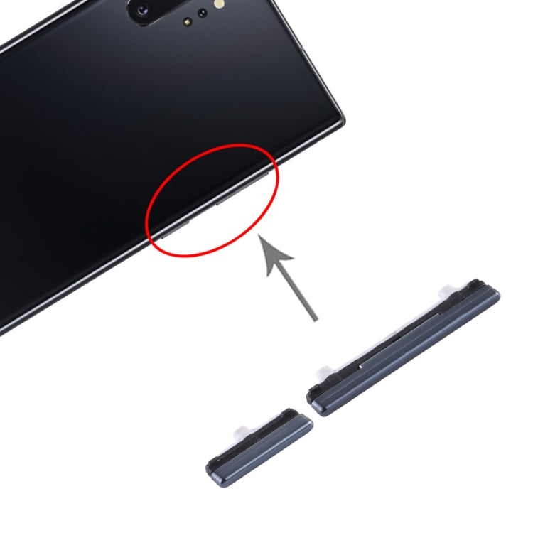 Samsung Galaxy Note10+ Replacement Power & Volume Control Buttons (Black) - Fully Compatible, Quality Checked
