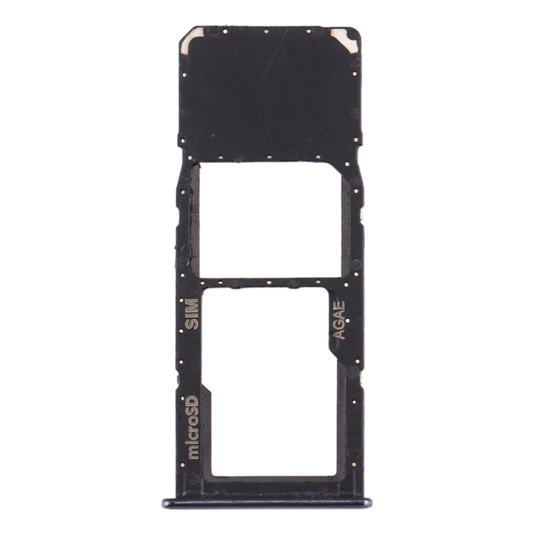 Samsung Galaxy A71 / A715 SIM Card Tray & Micro SD Card Tray Replacement (Black) - Compatible & Tested