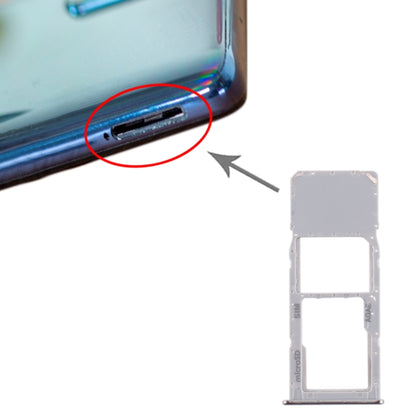 Samsung Galaxy A71 / A715 SIM Card Tray & Micro SD Card Tray (Silver) - Replacement Part, Fully Compatible