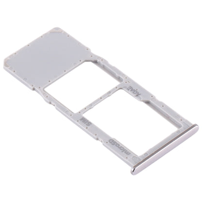 Samsung Galaxy A71 / A715 SIM Card Tray & Micro SD Card Tray (Silver) - Replacement Part, Fully Compatible