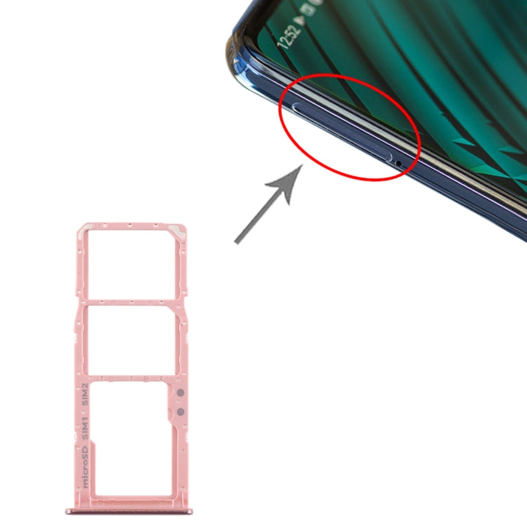 Samsung Galaxy A51 / A515 Pink SIM Card Tray & Micro SD Card Tray Replacement - Quality Checked