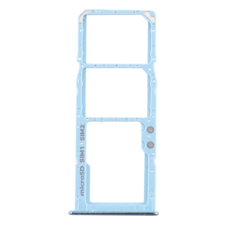 Samsung Galaxy A51 / A515 SIM Card Tray + Micro SD Card Tray Replacement (Blue) - Compatible & Tested