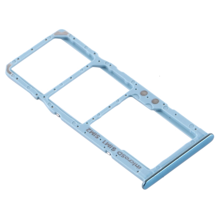 Samsung Galaxy A51 / A515 SIM Card Tray + Micro SD Card Tray Replacement (Blue) - Compatible & Tested
