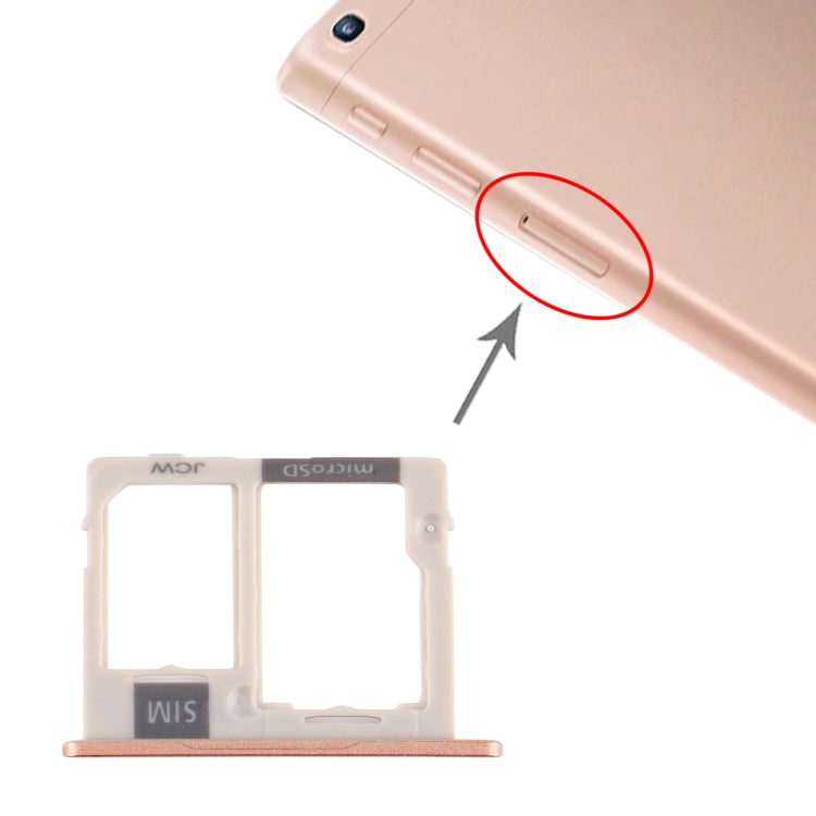 Samsung Galaxy Tab A 10.1 (2019) SIM & Micro SD Card Tray (SM-T515) - Gold - 0.01kg