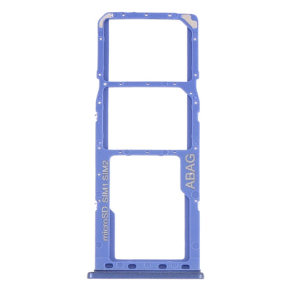 Samsung Galaxy A21s SIM Card Tray + Micro SD Card Tray (Blue) - Compatible Replacement Parts
