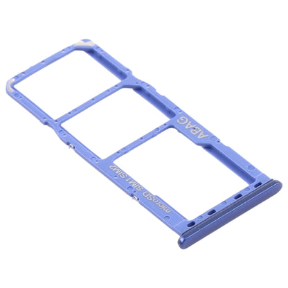 Samsung Galaxy A21s SIM Card Tray + Micro SD Card Tray (Blue) - Compatible Replacement Parts
